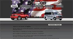 Desktop Screenshot of dypson.be